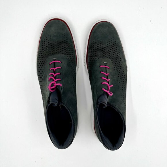 Cole Haan Dark Grey Men\'s 2.Zerogrand Laser Wingtip Oxford, Size 11.5 main image 6